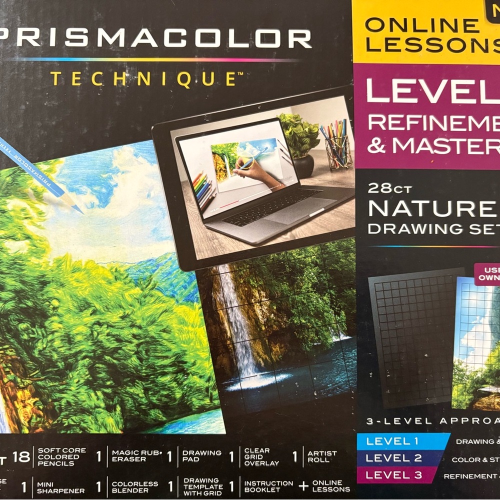 Prismacolor Nature Drawing Set - Green Art Kit